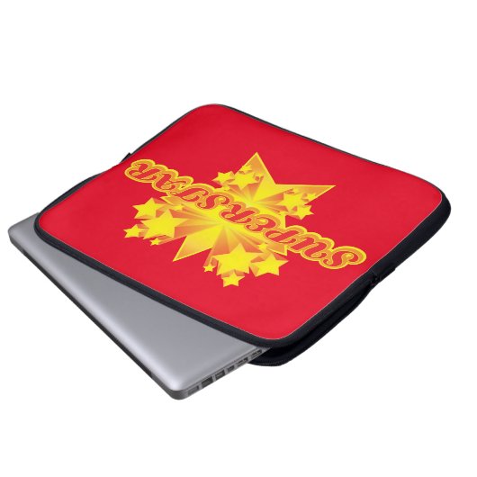 Superstar Electronics Bag Laptop Sleeve (Voorkant onderkant)
