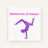 Superstar Gymnast Spiral Carnet (Devant)
