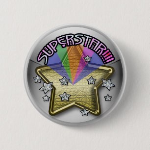 superstar kind ronde button 5,7 cm