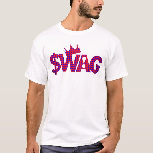 Superstar koning van Swag! T-shirt (Voorkant)