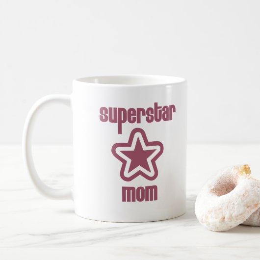 Superstar Maman Mug (Avec donut)