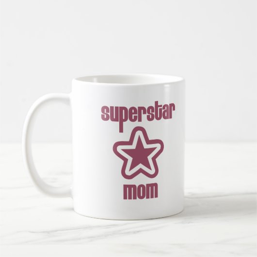 Superstar Maman Mug (Gauche)