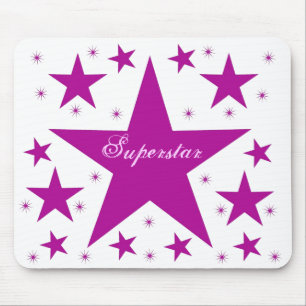 Superstar Mousepad, Paars Muismat