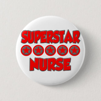 Superstar Nurse Ronde Button 5,7 Cm