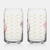 Superstar Pattern Afstuderen Drinkware Set Blikvorm Glas (Rechts)