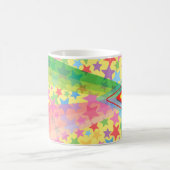 Superstar Rainbow Colorful Custom Gift Mok (Center)