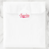 Superstar Ronde Sticker (Tas)