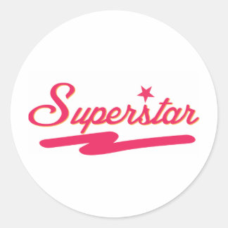 Superstar Ronde Sticker