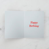 Superstar Son 11e anniversaire gris carte garçon (Intérieur)