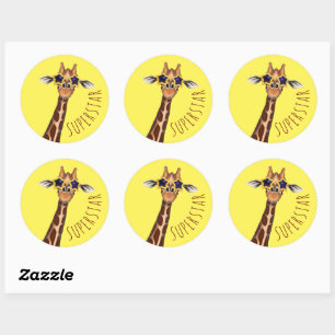 SUPERSTAR STICKER - GIRAFFE