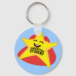 superstar student grappige sleutelhanger