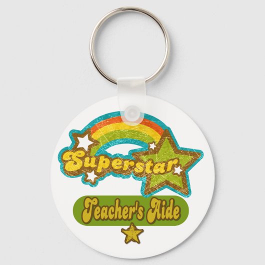 Superstar Teacher's Aide Sleutelhanger (Voorkant)