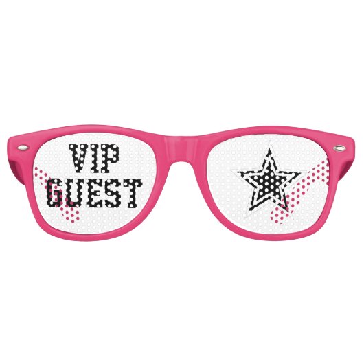 Superstar VIP Guest Shades Fun Mariage Lunettes de (Devant)
