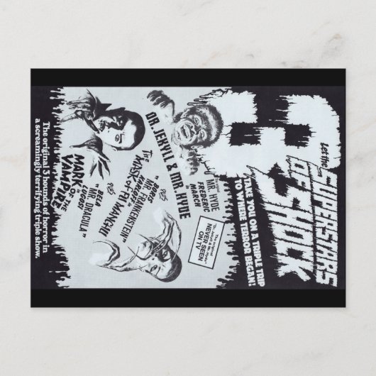 Superstars de la carte postale SHOCK (Devant)