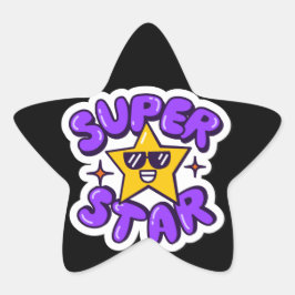 superster ster sticker