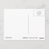 Superster! | Zwart Briefkaart (Achterkant)