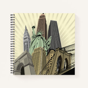 Superstijlvolle Cityscape NYC Notitieboek
