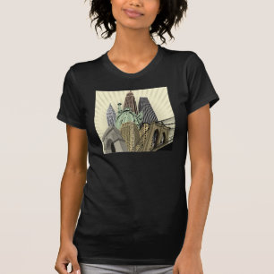 Superstijlvolle Cityscape NYC T-shirt