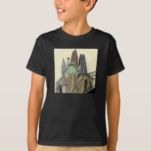 Superstijlvolle Cityscape NYC T-shirt