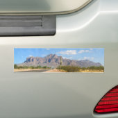 Superstitiergebergte - Panoramisch Bumpersticker (Op auto)