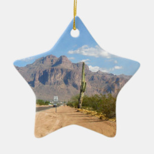 Superstitiergebergte - Panoramisch Keramisch Ornament