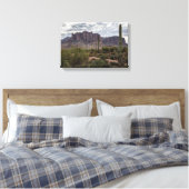 Superstition Montagnes toile enveloppée (Insitu(Chambre))