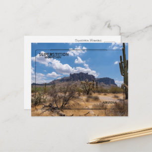 Superstition Mountain Briefkaart