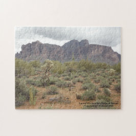 Superstition Mountain Range of Arizona Legpuzzel