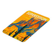 Superstition Mountains Arizona  Magneet (Linkerzijde)