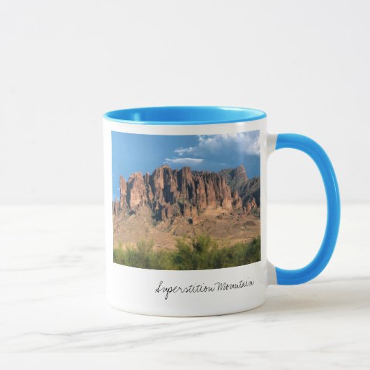 superstitionmtns, Superstitigebergte Mok (Rechts)