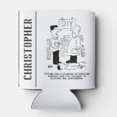 Superstore Retail Winkel Worker and Shop Manager Blikjeskoeler (Achterkant)