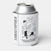 Superstore Retail Winkel Worker and Shop Manager Blikjeskoeler (Blikje Achterkant)