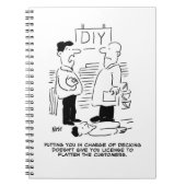 Superstore Retail Winkel Worker and Shop Manager Notitieboek (Voorkant)