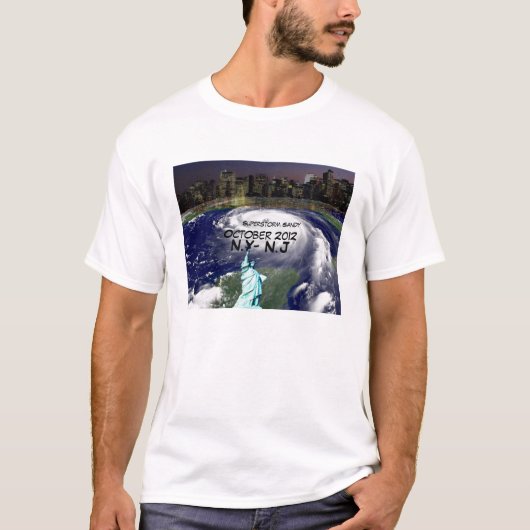 Superstorm Sandy_ T-shirt (Voorkant)