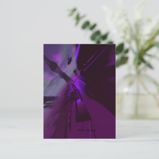 Superstructure Abstraite 4 Carte postale (Debout devant)