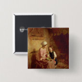 Supertijd Vierkante Button 5,1 Cm (Voorkant /achterkant)