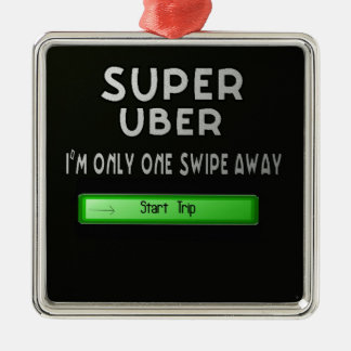 superuber metalen ornament