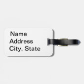 Superverpleegster Bagagelabel (Achterkant horizontaal)