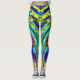 Supervet en dramatisch patroon leggings
