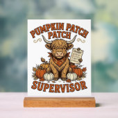 Superviseur de la section citrouilles Vache Highla (Neutre)