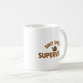 Superviseur de spectacle drôle mug Chut (Devant droit)