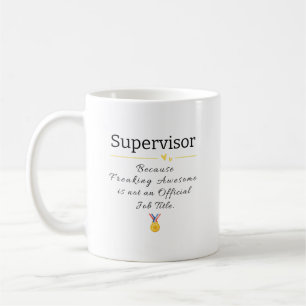 Supervisor Gift – Leiderschapswaardering Quote C Koffiemok