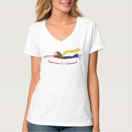 Supervrouw T-shirt