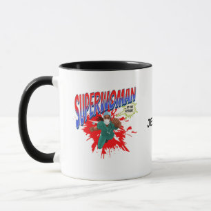 SUPERWOMAN Medic, verpleegster, dokter. Bewerkbare Mok