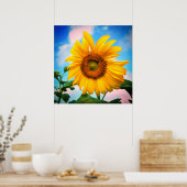 Superzonnebloem Poster (Keuken)