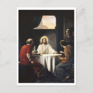Supper bij Emmaus Briefkaart