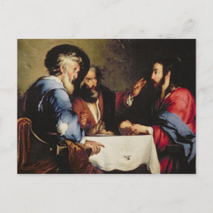 Supper bij Emmaus Briefkaart