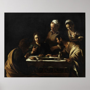 Supper bij Emmaus Poster