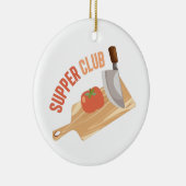 Supper Club Keramisch Ornament (Rechts)