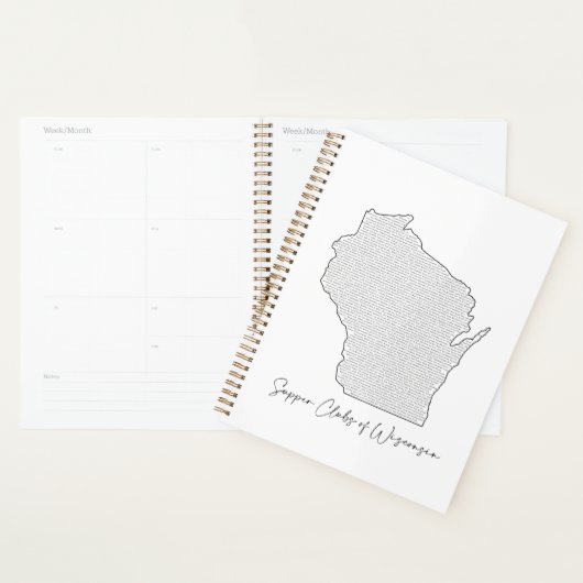 Supper Clubs of Wisconsin Planner (Display)